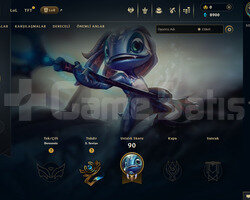 EUW Unranked | 20 Hero - 8K Mö | LoL Hesap