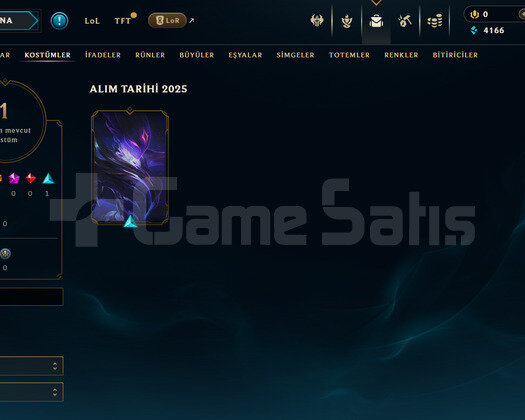 EUW Unranked | 1 Kostüm - 30 Hero | LoL Hesap