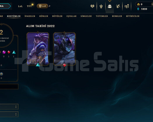 EUW Unranked | 2 Kostüm - 23 Hero | LoL Hesap