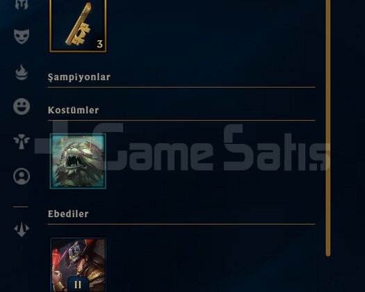 TR Silver 4 | 1 Kostüm - 31 Hero | LoL Hesap