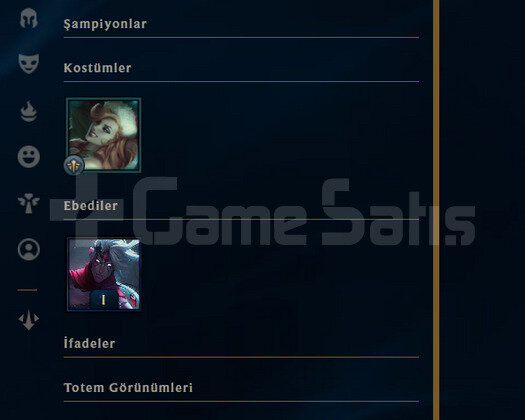 TR Unranked | 2 Kostüm - 5K Mö | LoL Hesap