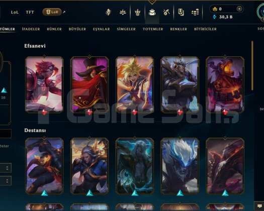 TR | 32 SKİN | BRONZ 4 | 30 K ÖZ