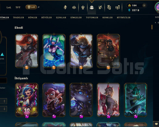 794 KOSTÜM 515 LEVEL 227K+ ÖZ EFSANE MAİL HESAP