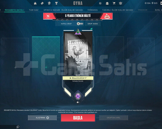 İmmortal 1 Peak I Shirpunk Vandal I Yüksek MMR