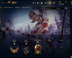 TR Gold 2 | 1 Kostüm - 28K Mö | LoL Hesap