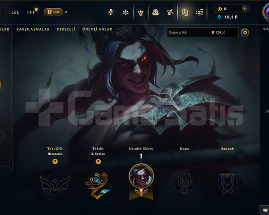 EUW Unranked | 20 Hero | LoL Hesap