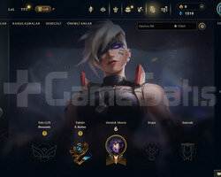 EUW Unranked | 1 Kostüm - 33 Hero | LoL Hesap