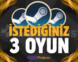 İSTEDİĞİNİZ 3 OYUN + OTO GUARD + GARANTİ
