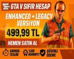 ANINDAHERŞEYİ DEĞİŞEN SIFIR GTA V HESABI