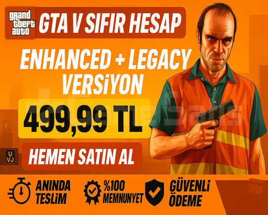 ANINDAHERŞEYİ DEĞİŞEN SIFIR GTA V HESABI