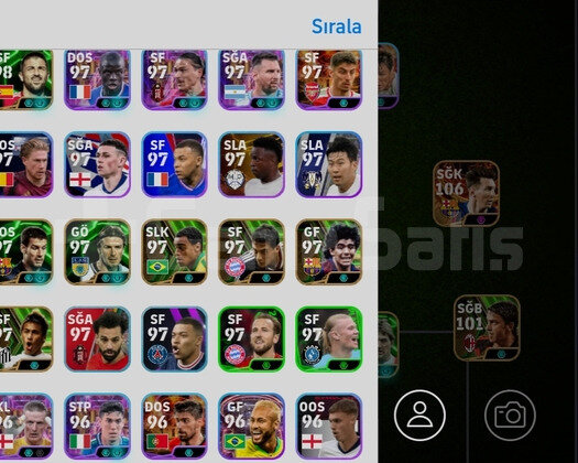 KG3204 BOMBACI CHİESA 106 MESSİ FULL REZERV
