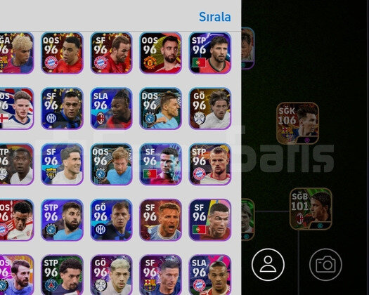 KG3204 BOMBACI CHİESA 106 MESSİ FULL REZERV