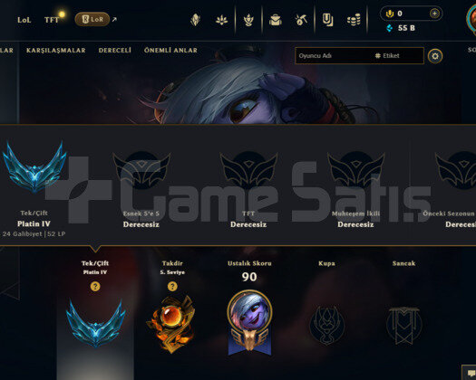 EUW PLAT4/55K MAVİ ÖZ/65WR/TAKDİR 5/