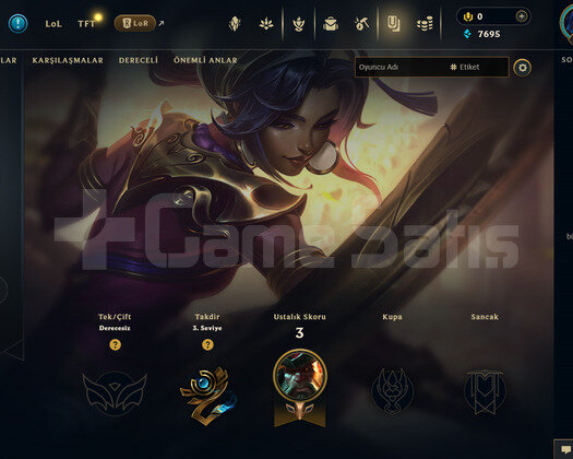 TR Unranked | 1 Kostüm - 24 Hero | LoL
