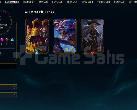 TR Unranked | 3 Kostüm - 24 Hero | LoL