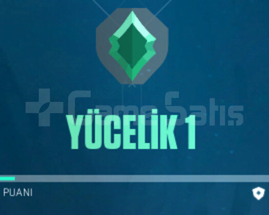 Yüksek MMR Yücelik 1 Mainlemelik Hesap
