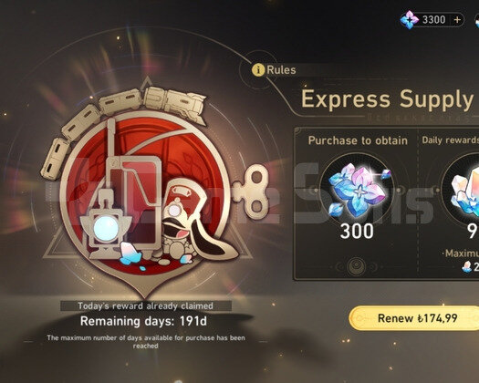 EU TL END 505 WİSH / 191 GÜN SUPP