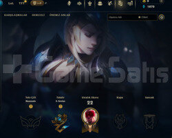 DERECELİ HAZIR / 1 YILLIK / EUW UNRANKED