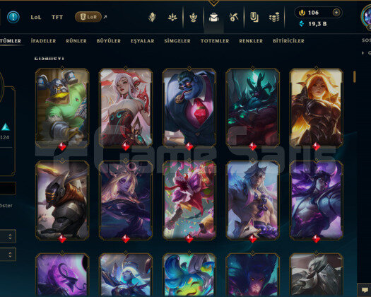 EUW | 214 SKİN | UNRANKED
