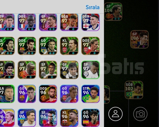 KG3201 106 MESSİ 105 DROGBA  105 JUNİOR