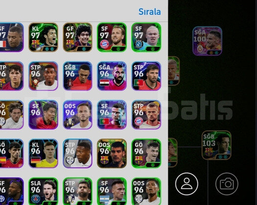 KG3196 BOMBACI+107 NEYMAR+DOLU DOLU REZERV