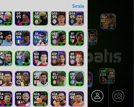 KG3192 105 ROMARİO+105 JUNİOR+ RONALDO