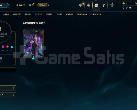 TR Unranked | 1 Kostüm - 18 Hero | LoL Hesap