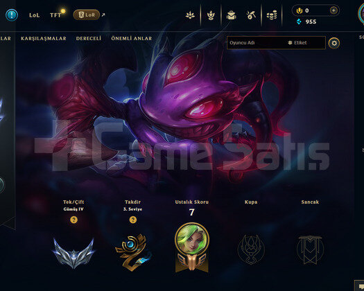 TR Silver 4 | 2 Kostüm - 22 Hero | LoL Hesap