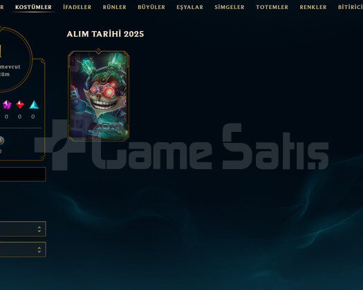 TR Unranked | 1 Kostüm - 21 Hero | LoL Hesap
