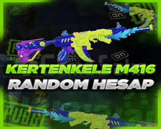 | ÖZEL STOK | KERTENKELE M416 RANDOM HESAP BOŞ YOK