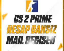 MAİL DEĞİŞEN CS 2 PRİME HESAP - VAC BAN YOK