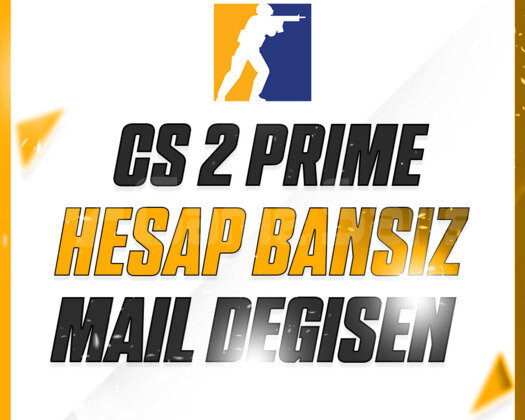 MAİL DEĞİŞEN CS 2 PRİME HESAP - VAC BAN YOK