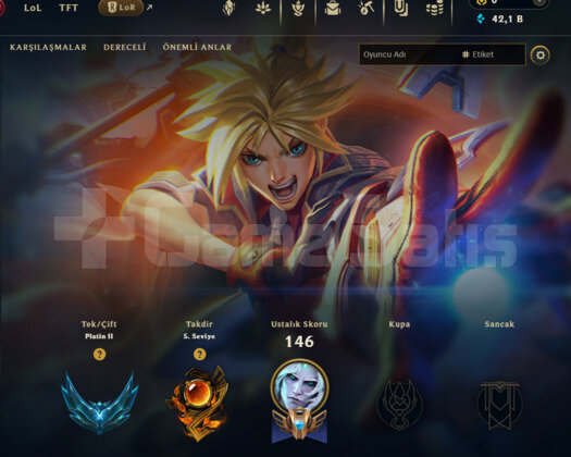 PLAT 2 / DERECELİ HAZIR / 42 BİN MAVİ ÖZ