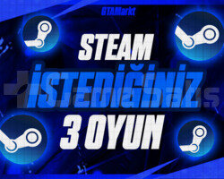 İstediğiniz 3 Oyun + Garanti