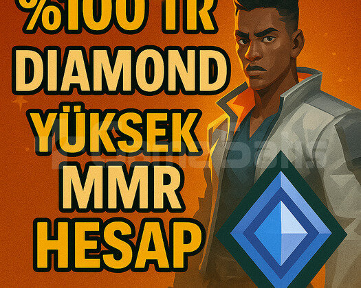 100 TR DIAMOND HESAP + MAİL DEĞİŞEN + YÜKSEK MMR