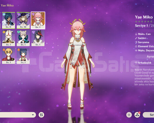 EU | MR25 Yae Miko + Keqing