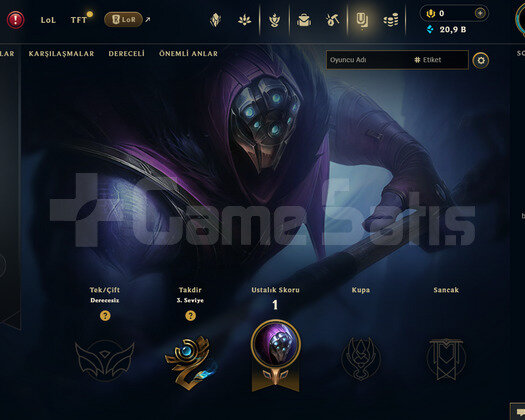 EUW Unranked | 23 Hero - 20K Mö | Dereceli Hazır