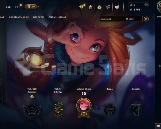 TR Unranked | 874 Turuncu Öz - 18 Hero | LoL