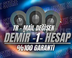 TR / DEMİR 1 + MAİL DEĞİŞEN + GARANTİLİ