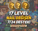 TR - MAİL DEĞİŞEN - 17 LEVEL - HESAPLAR!!