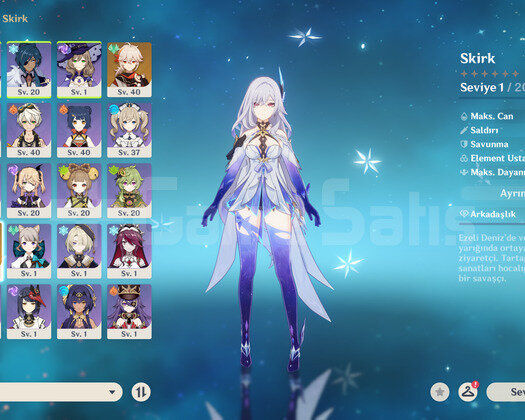 EU | MR25 Skirk + Kazuha + Mona