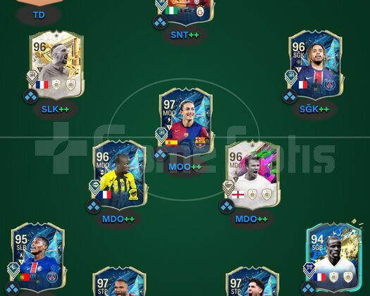 FC 25 EĞLENCELİ OYUN SONU KADROSU