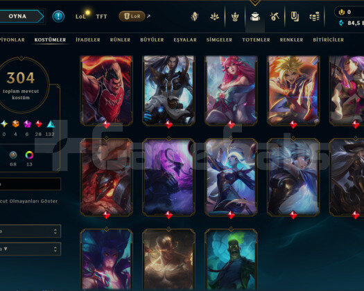 623 LEVEL / 304 SKİN / FUL HERO +MAİL +TELEFON