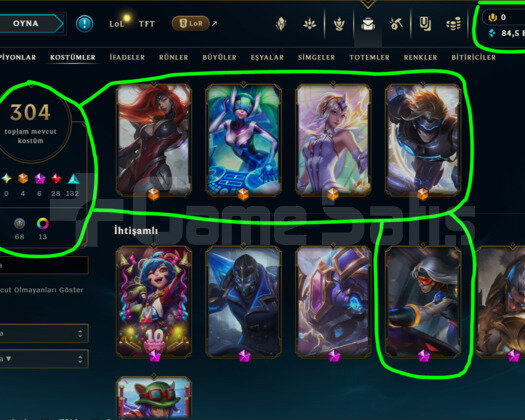 623 LEVEL / 304 SKİN / FUL HERO +MAİL +TELEFON