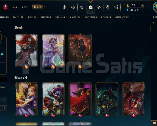 TR | 151 KOSTÜM 454 LEVEL 54K+ ÖZ MAİLLİ HESAP