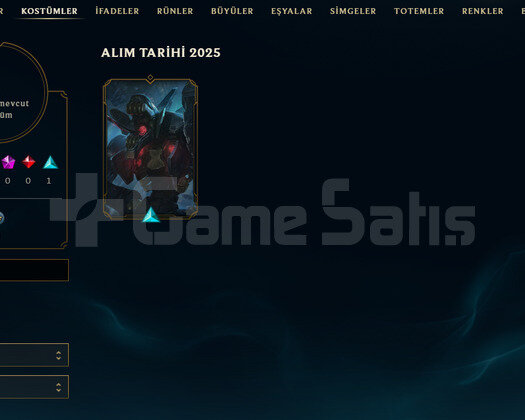 TR Unranked | 1 Kostüm - 21 Hero | LoL Hesap