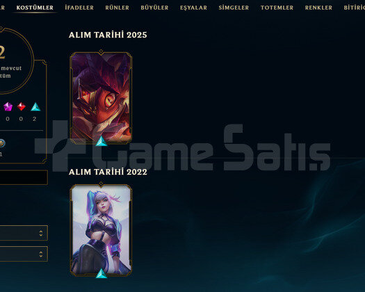 TR Unranked | 2 Kostüm - 22 Hero | LoL