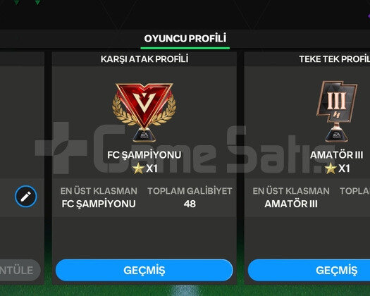 ACİKLAMA OKU 112 GEN FC SAMPİYONU PARAYATİRİLMİS