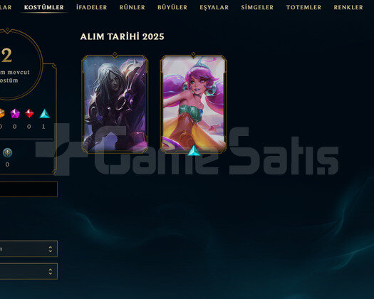 EUW Silver 1 | 2 Kostüm - 51,3K MÖ | LoL