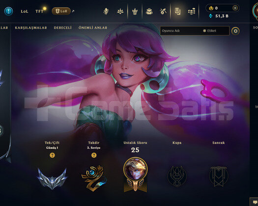 EUW Silver 1 | 2 Kostüm - 51,3K MÖ | LoL
